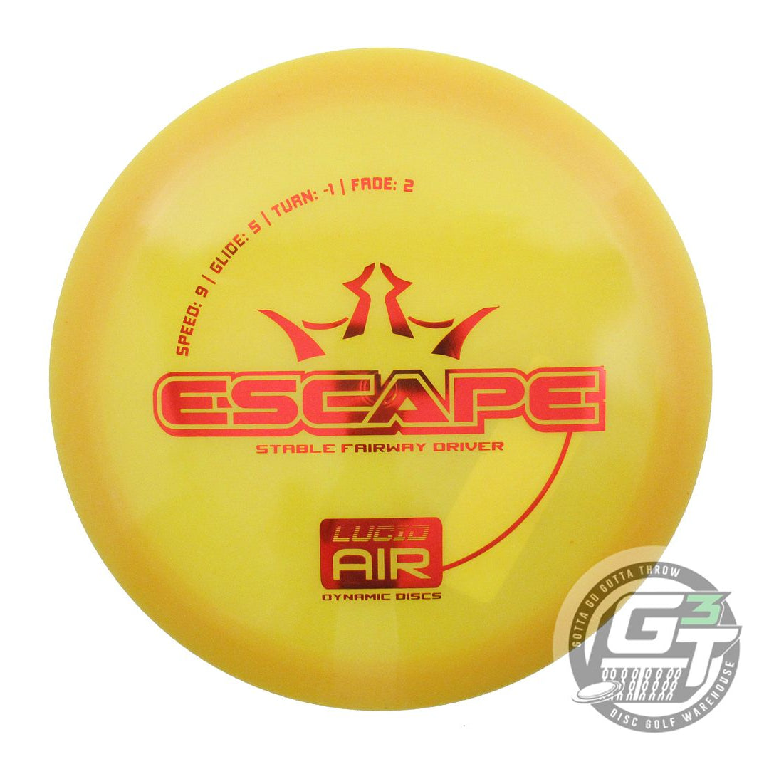 Dynamic Discs Lucid AIR Escape Fairway Driver Golf Disc (Individually Listed)