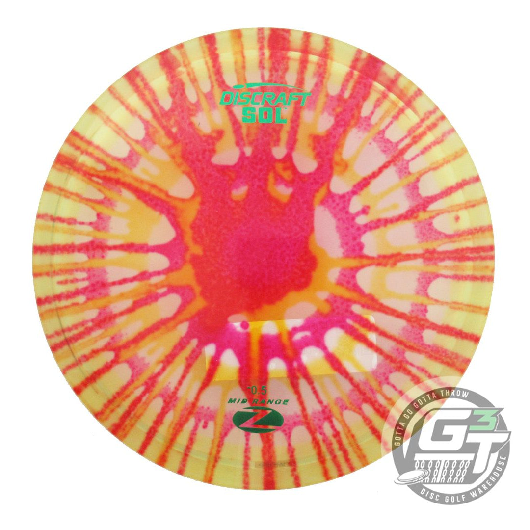Discraft Fly Dye Elite Z Sol Midrange Golf Disc (Individually Listed)