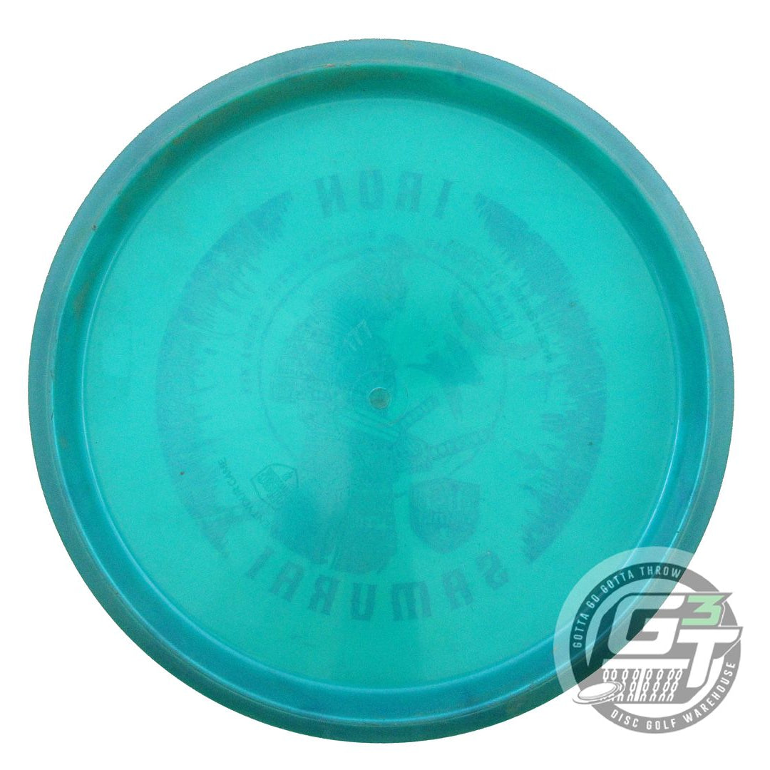 USED DiscMania IRON SAMURAI 4 Chroma MD3 177g Teal Gray Foil Midrange Golf Disc