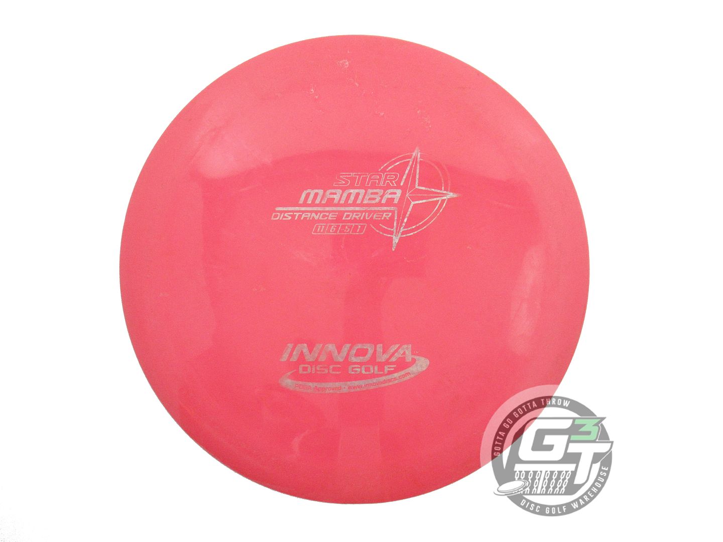 USED Innova Star Mamba 159g Pink Holo Star Foil Distance Driver Golf Disc
