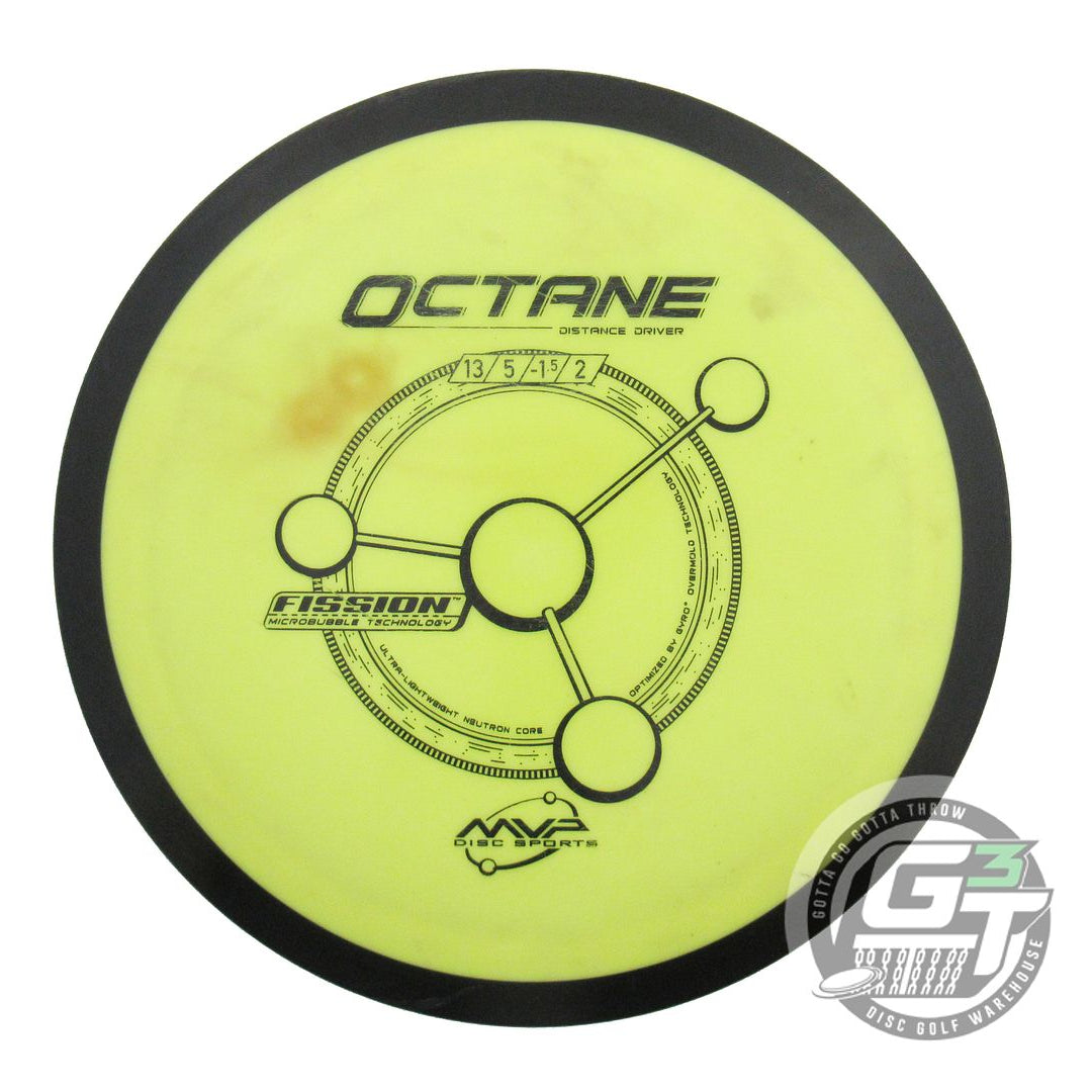 USED MVP Disc Sports Classic Fission Octane 162g Yellow Distance Driver Disc