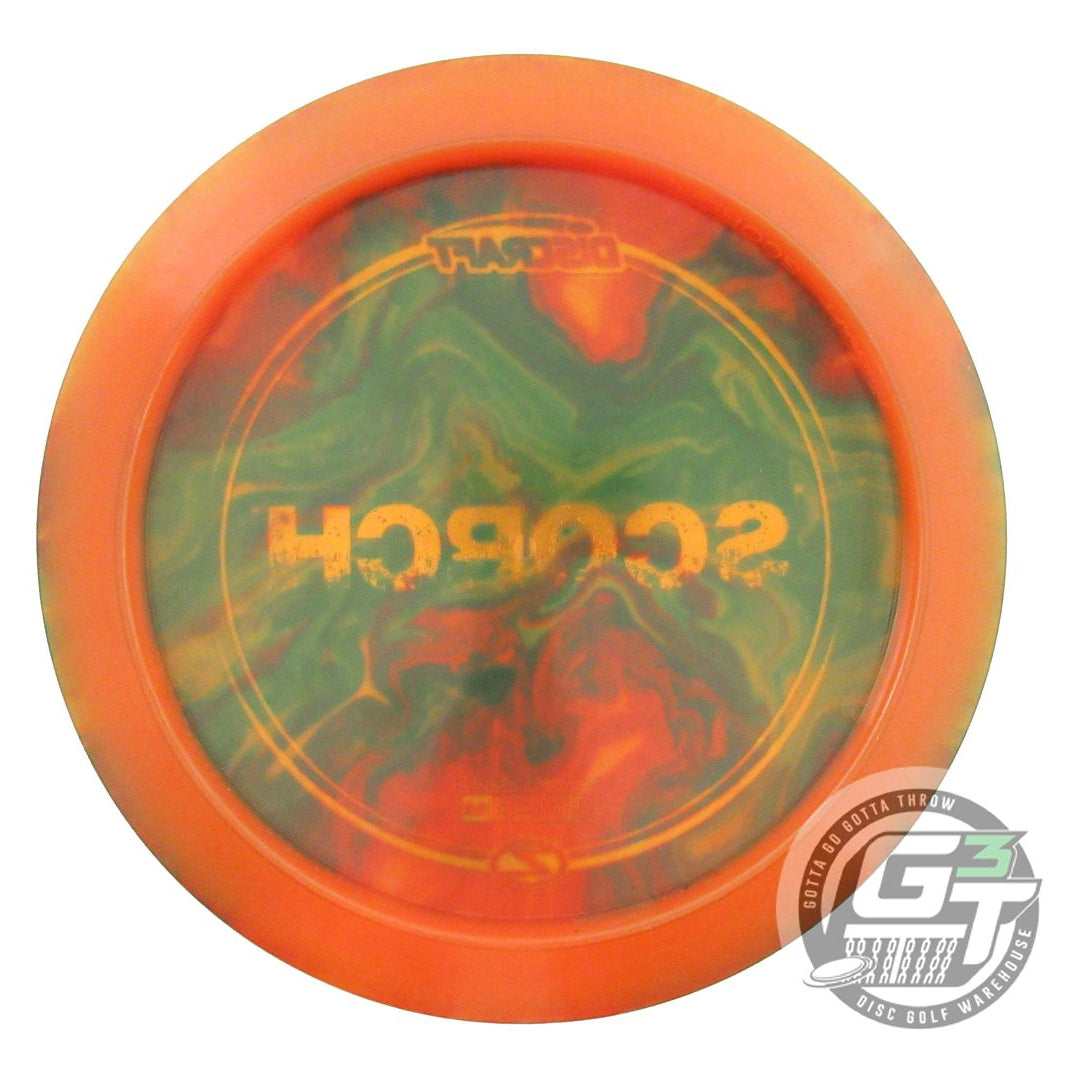 USED Discraft Z Scorch 172g Orange HOME DYED Distance Driver Golf Disc