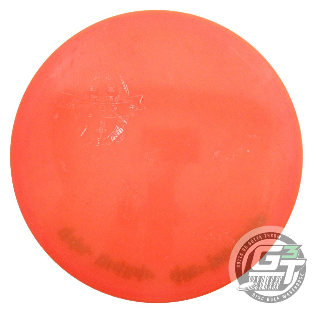 USED Dynamic Discs Lucid EMAC Truth 180g Orange Wiped Stamp Midrange Golf Disc