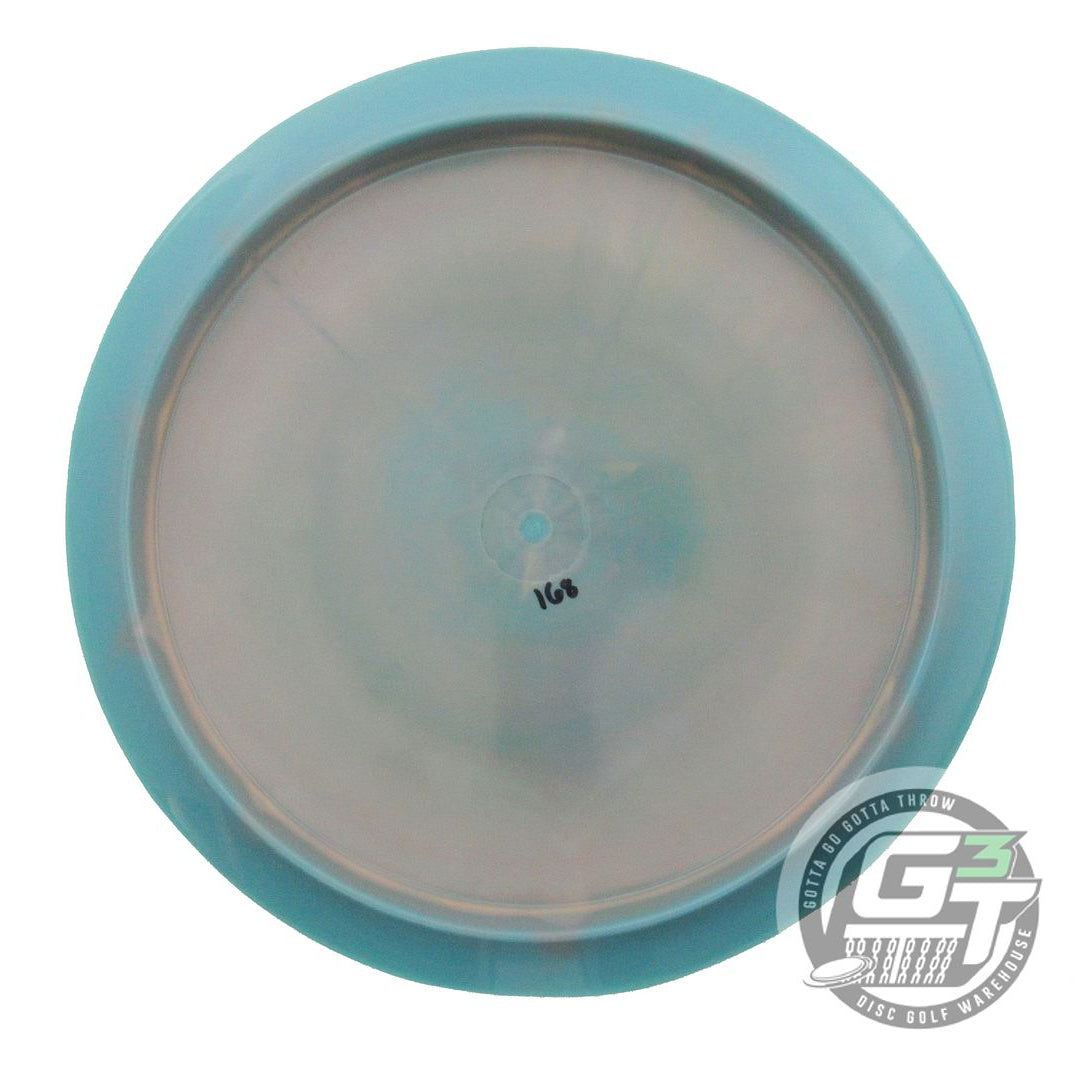 USED Lone Star X-OUT Alpha Mad Cat 168g Teal-Gray Fairway Driver Golf Disc