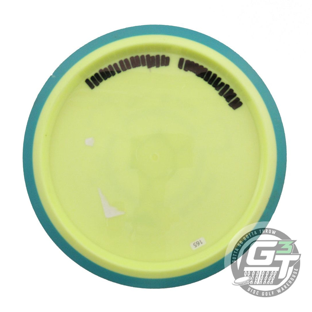 USED Axiom Discs Neutron Wrath 165g Yellow Green Rim Distance Driver Golf Disc