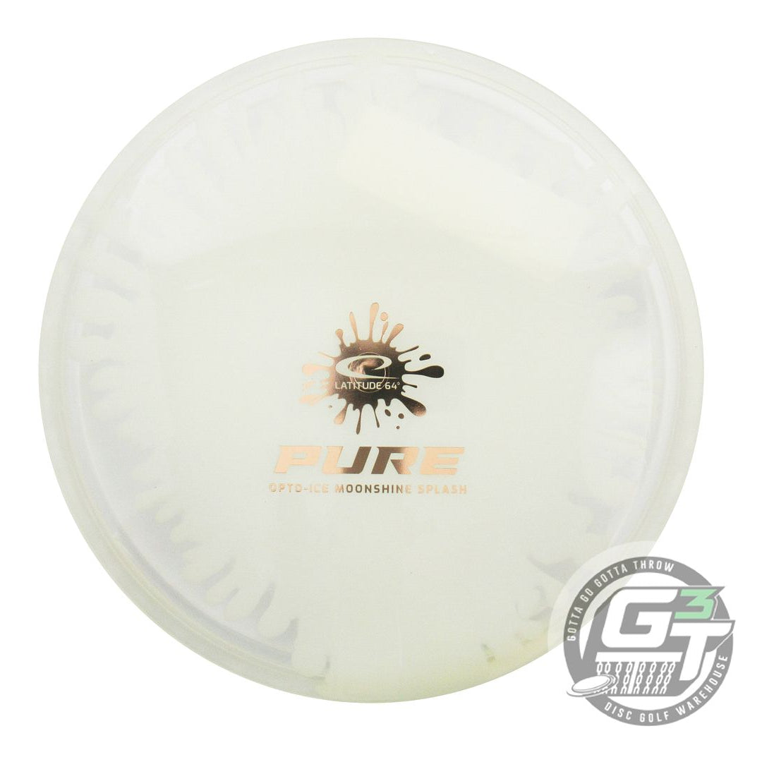 Latitude 64 Moonshine Glow Opto Ice Splash Pure Putter Golf Disc (Individually Listed)