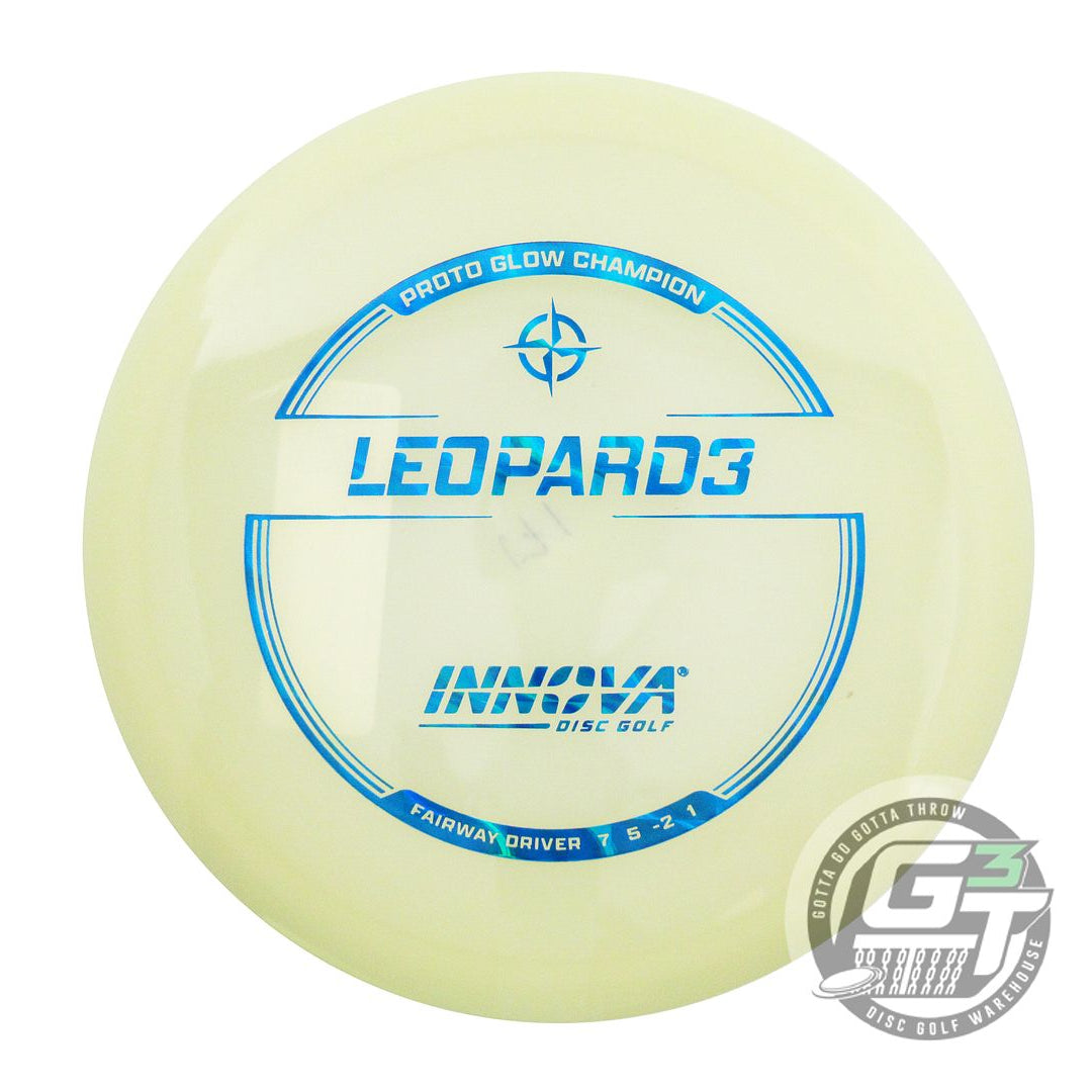 Innova Proto Glow Champion Leopard3 Fairway Driver Golf Disc (Individually Listed) - Gotta Go Gotta Throw