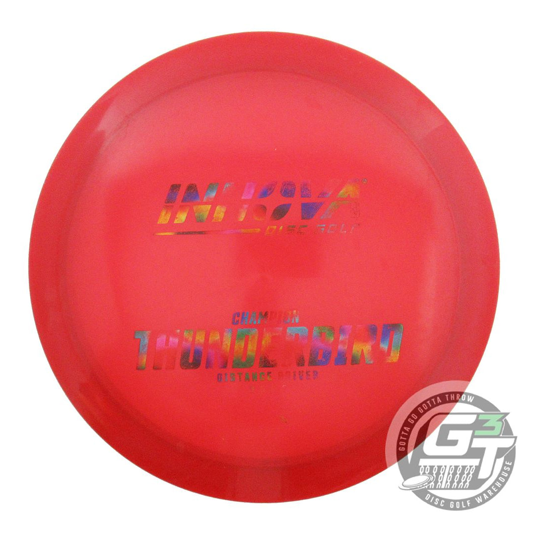 USED Innova Champion Thunderbird 175g Red Jellybean Foil Distance Driver Disc