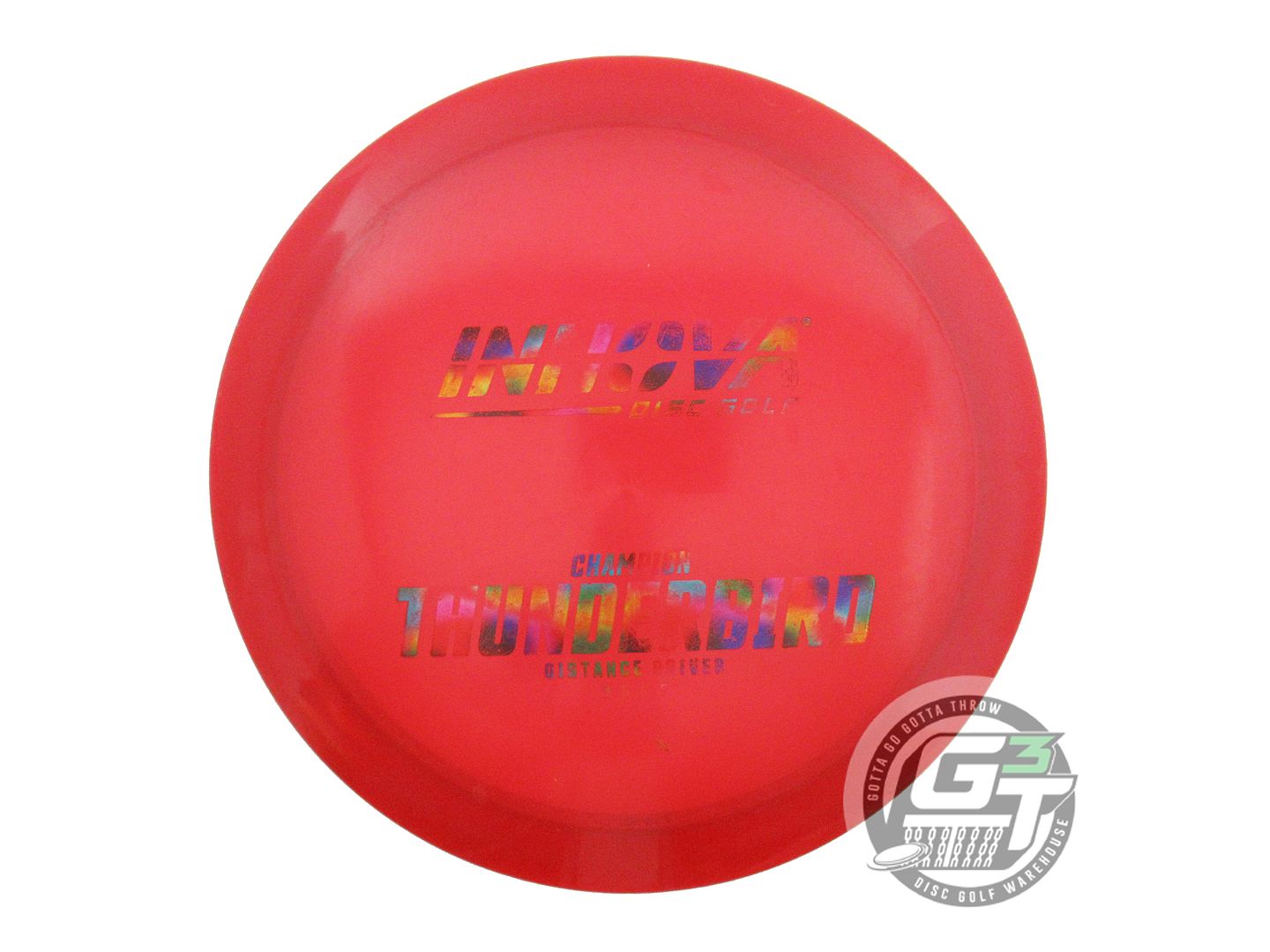 USED Innova Champion Thunderbird 175g Red Jellybean Foil Distance Driver Disc