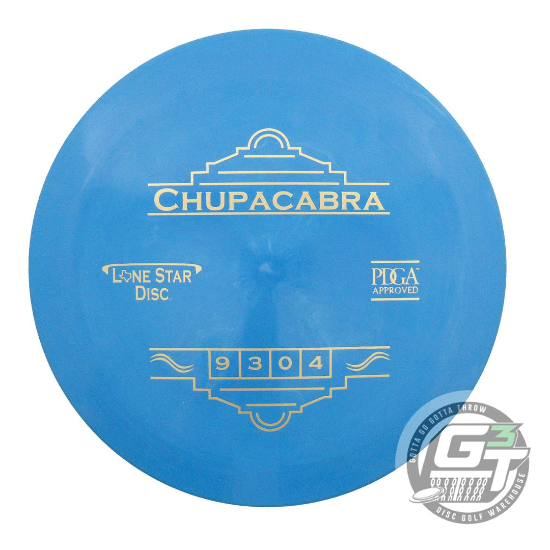 USED Lone Star Bravo Chupacabra 171g Blue Gold Foil Fairway Driver Golf Disc