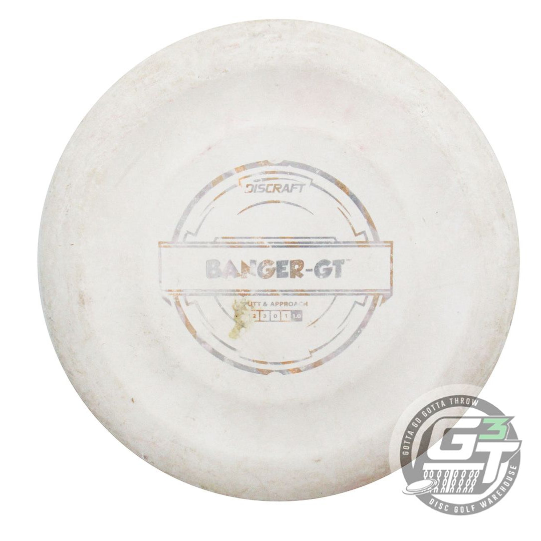 USED Discraft Putter Line Banger GT 176g White Silver Foil Putter Golf Disc