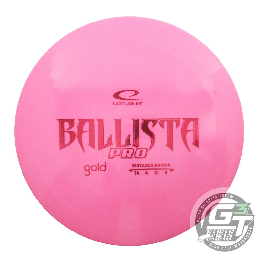 Latitude 64 Gold Line Ballista Pro Distance Driver Golf Disc (Individually Listed)