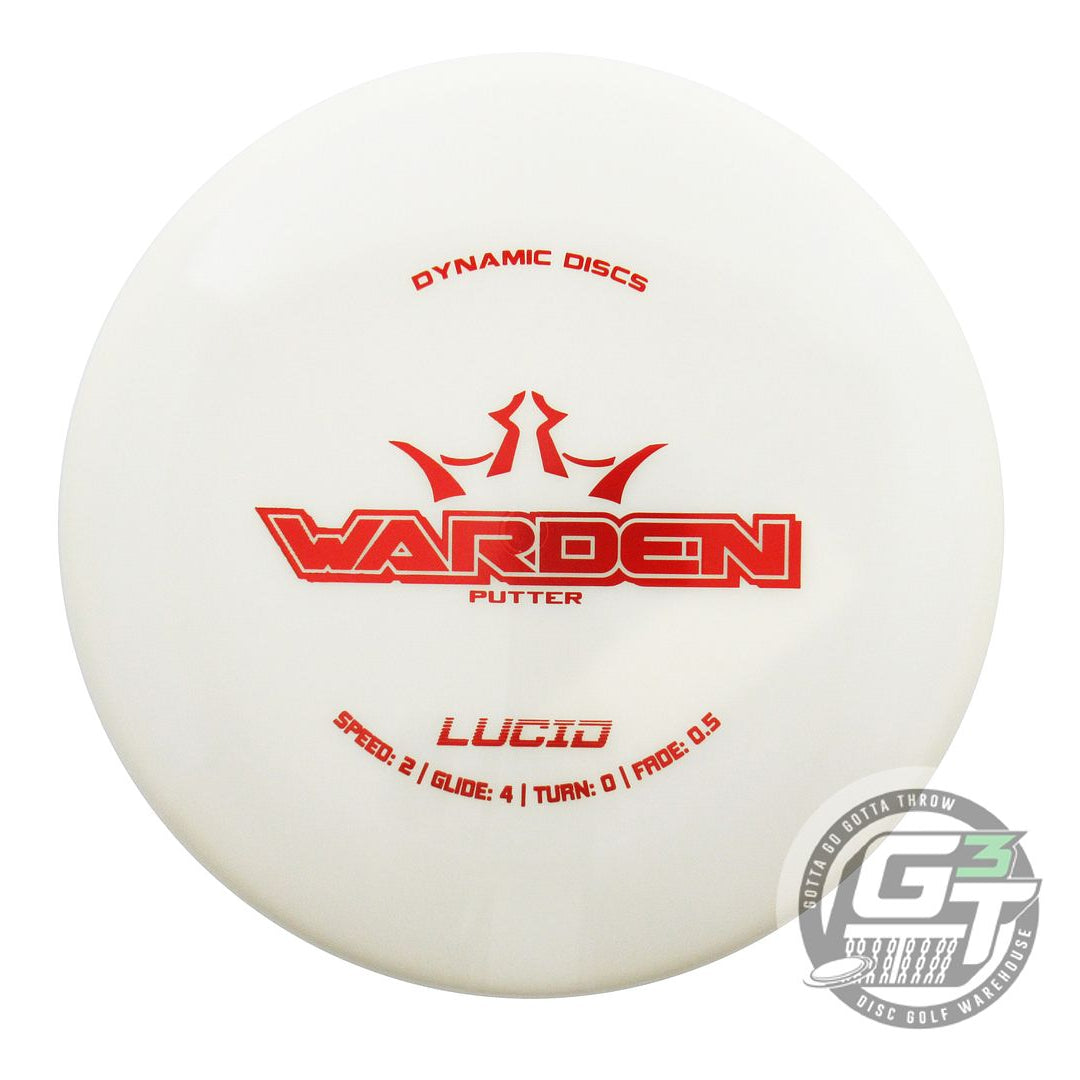Dynamic Discs Lucid Warden Putter Golf Disc (Individually Listed)