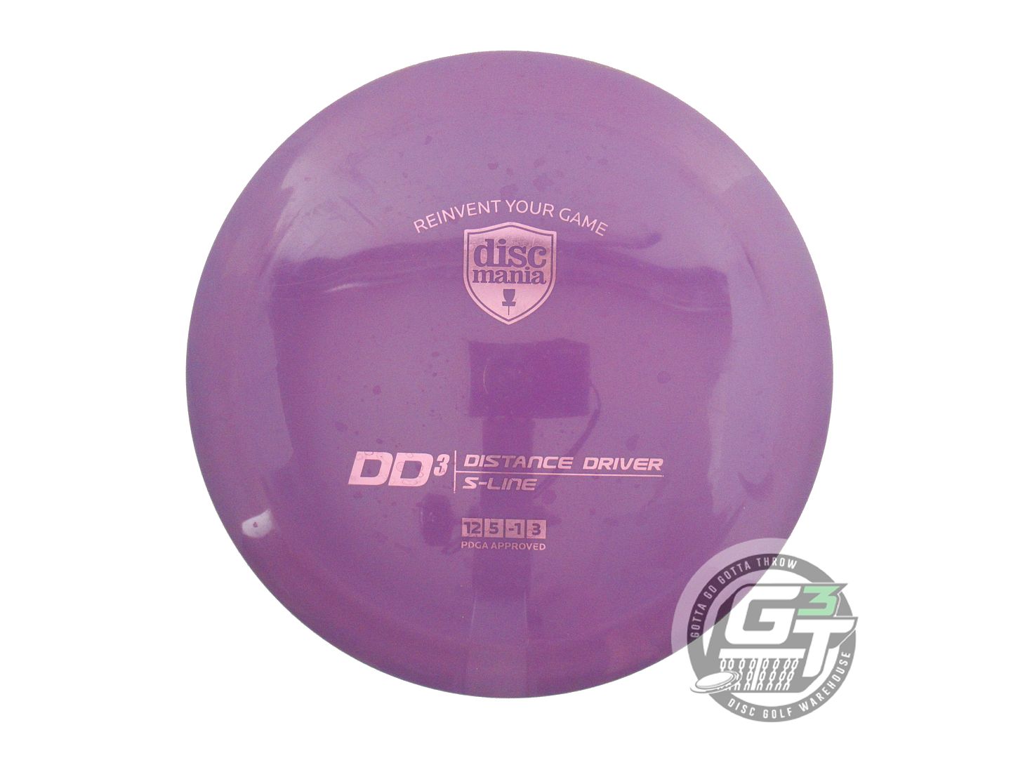 USED DiscMania S-Line DD3 171g Purple Pink Foil Distance Driver Golf Disc