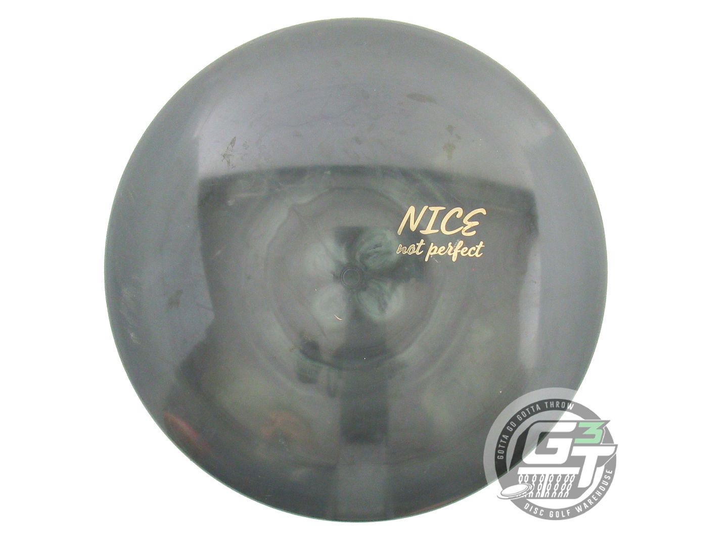 USED Kastaplast X-OUT K1 Gote 174g Dark Gray Swirl Midrange Golf Disc