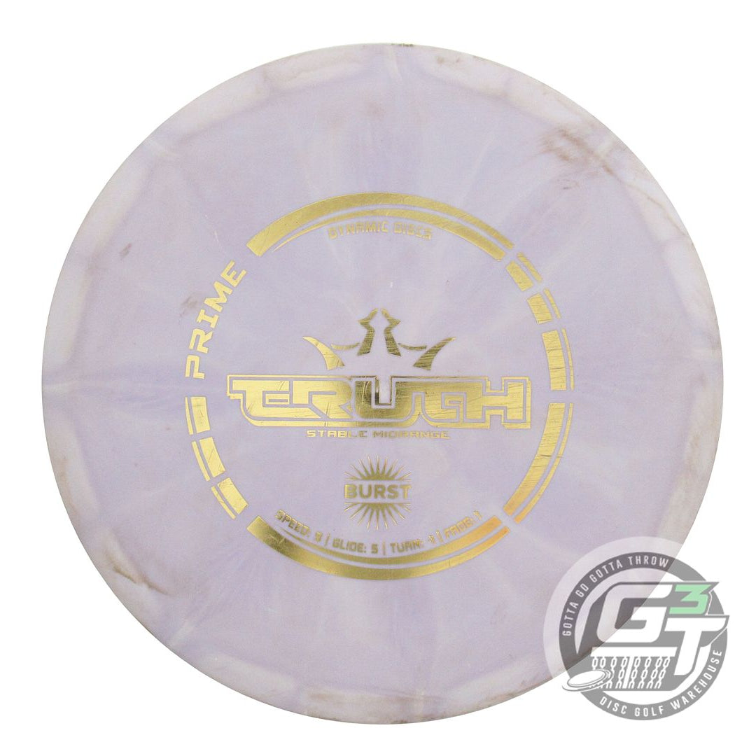 USED Dynamic Discs Prime Burst Truth 174g Lilac Gold Foil Midrange Golf Disc