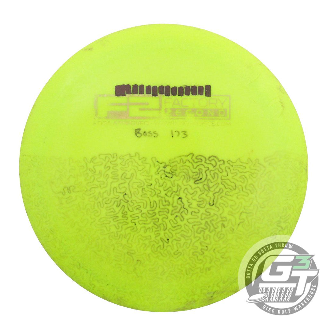 USED Innova X-OUT Star Boss 175g Dayglow SHARPIE Distance Driver Golf Disc