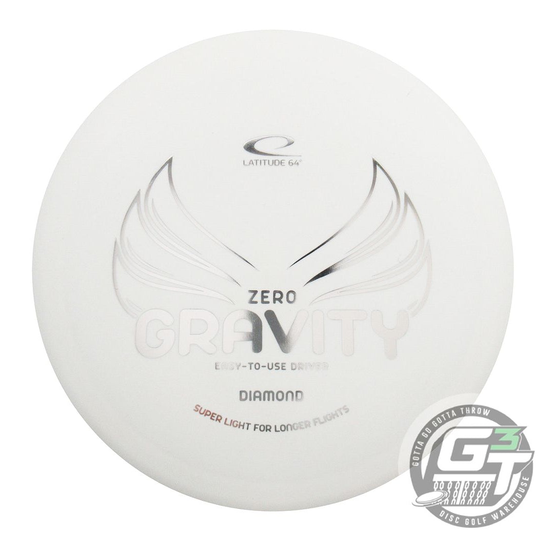NOS Latitude 64 Zero Gravity Diamond 120g White Silver Foil Fairway Driver Disc
