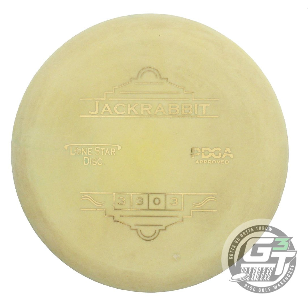 USED Lone Star Victor 2 Jack Rabbit 173g Yellow Gold Foil Putter Golf Disc