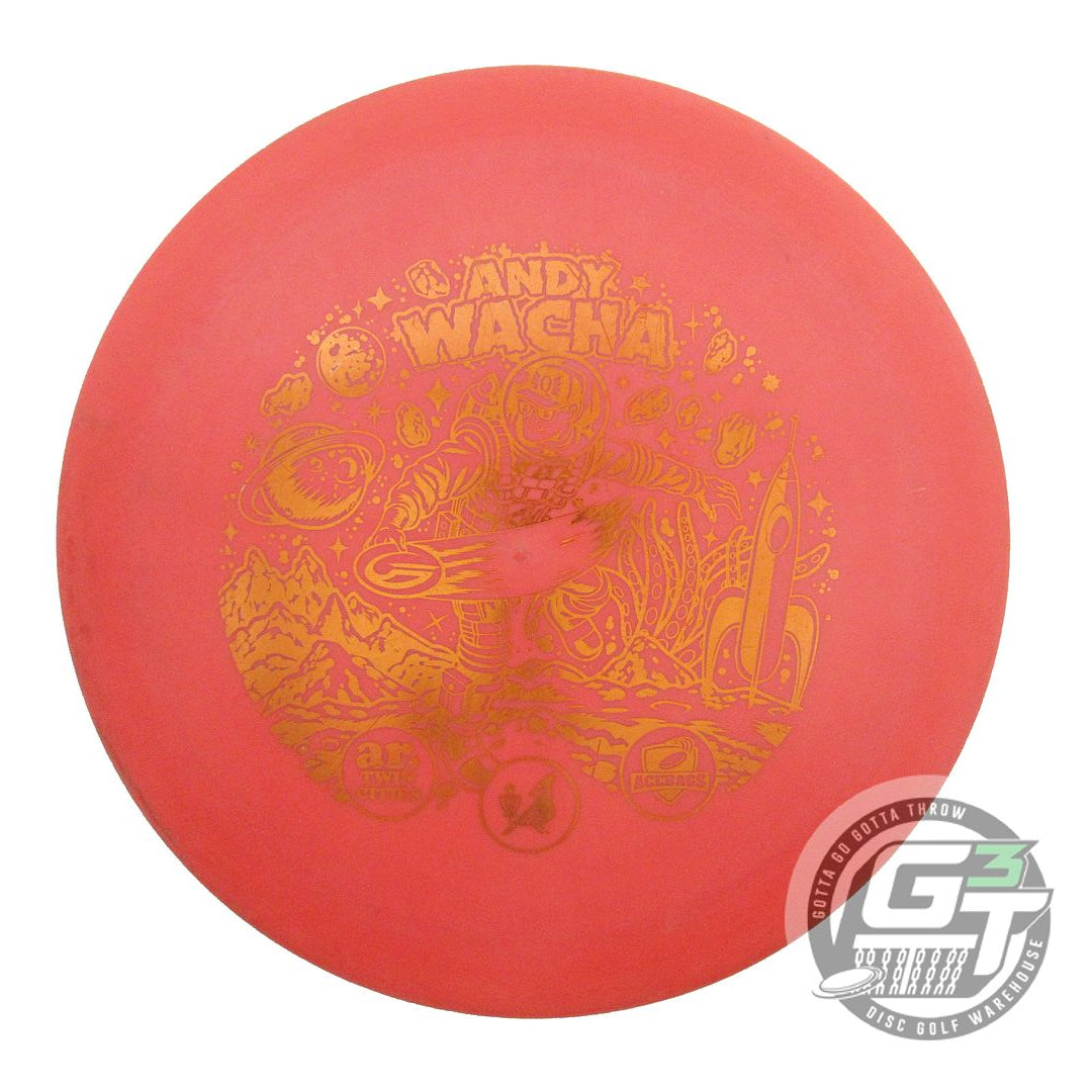 USED Gateway Platinum Spell 175g Red Orange Foil Distance Driver Golf Disc