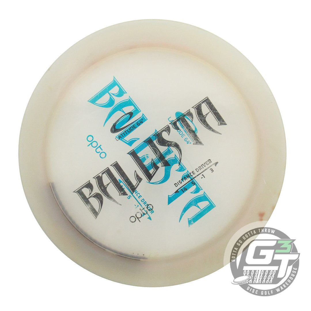 USED Latitude 64 X-OUT Opto Ballista 170g Ice Distance Driver Golf Disc