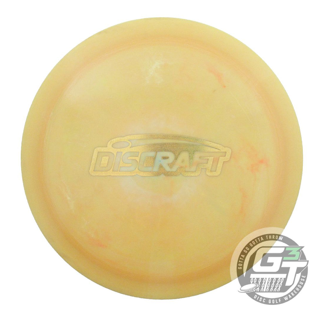 USED Discraft ESP Crank 171g Marigold Gold Glitter Foil Distance Driver Disc