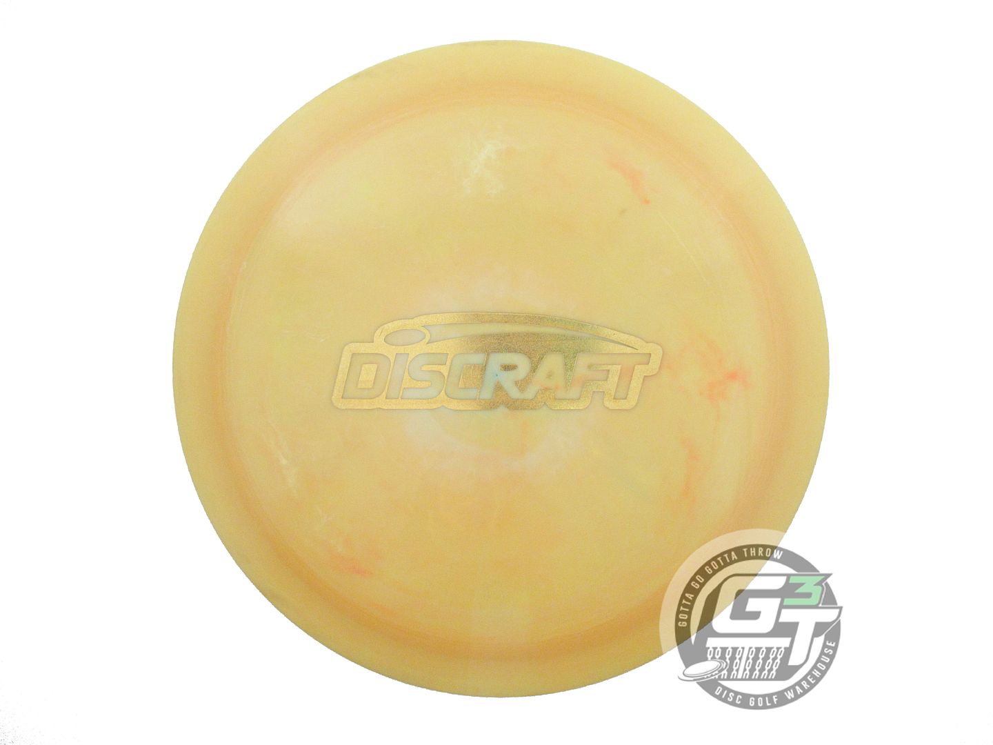 USED Discraft ESP Crank 171g Marigold Gold Glitter Foil Distance Driver Disc