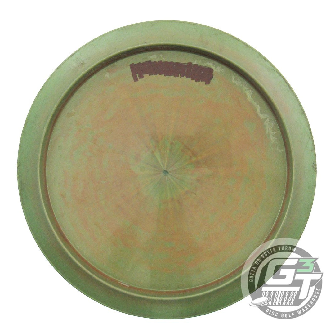 USED Discraft ESP Raptor 175g Green Lilac Weave Foil Distance Driver Golf Disc