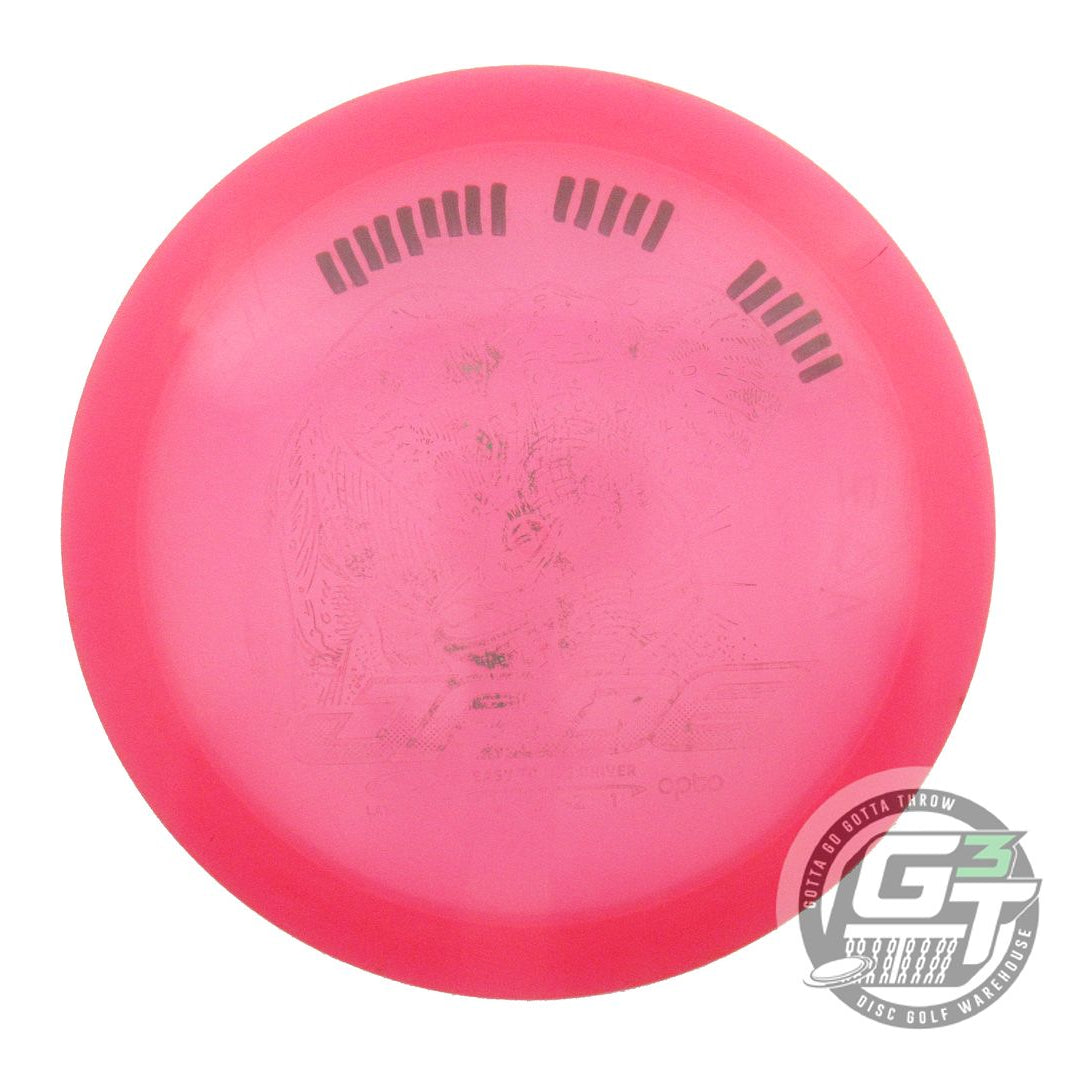 USED Latitude 64 Opto Jade 156g Pink Wiped Stamp Fairway Driver Golf Disc