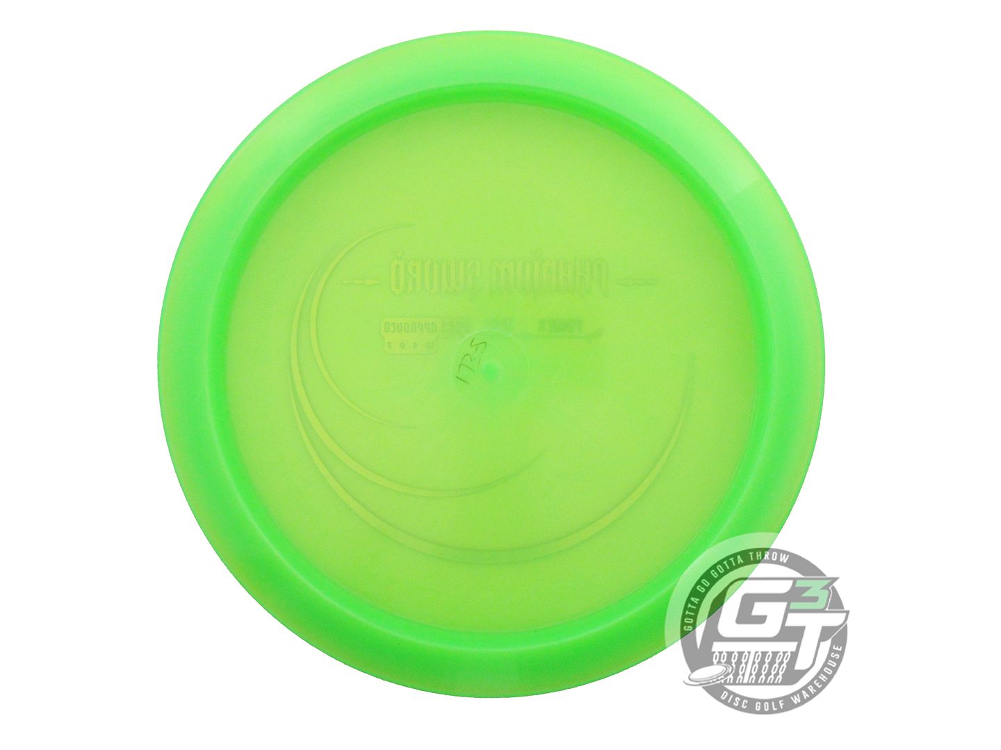 USED Innova Champion PHANTOM SWORD 175g Lime Purple Foil Distance Driver Disc