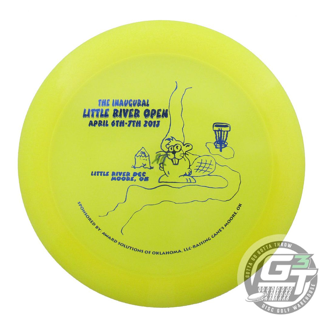 USED Innova Champion Dominator 161g Yellow Blue Foil Distance Driver Golf Disc