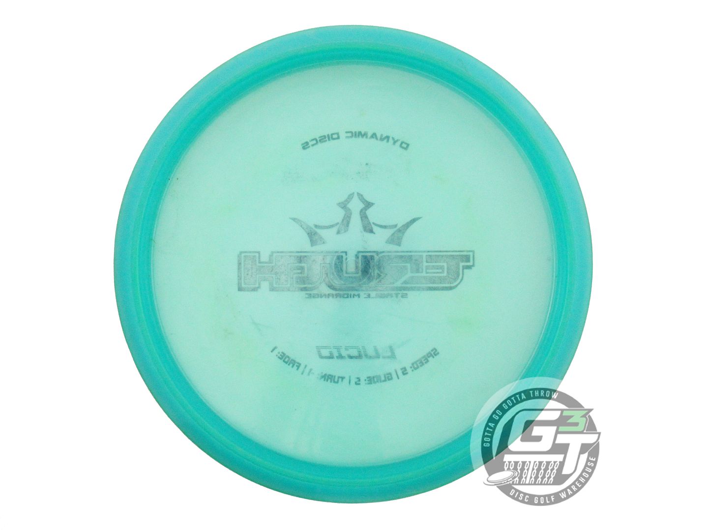 USED Dynamic Discs Lucid Truth 169g Teal Black Stamp Midrange Golf Disc
