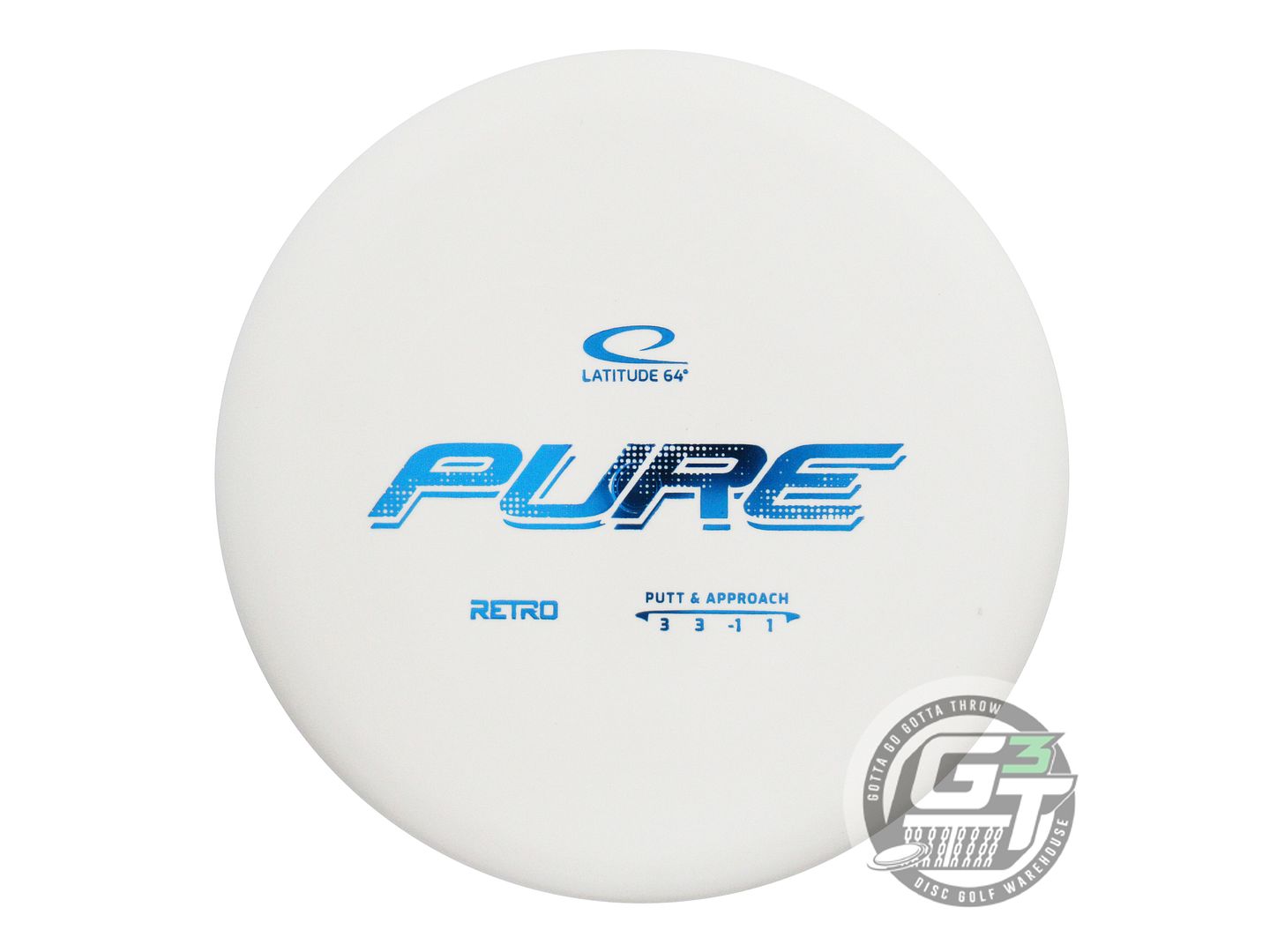 Latitude 64 Retro Line Pure Putter Golf Disc (Individually Listed) - Gotta Go Gotta Throw