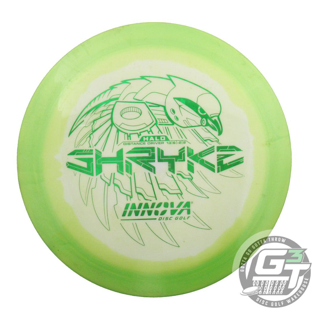 USED Innova Halo Star Shryke 172g Lime-White Distance Driver Golf Disc
