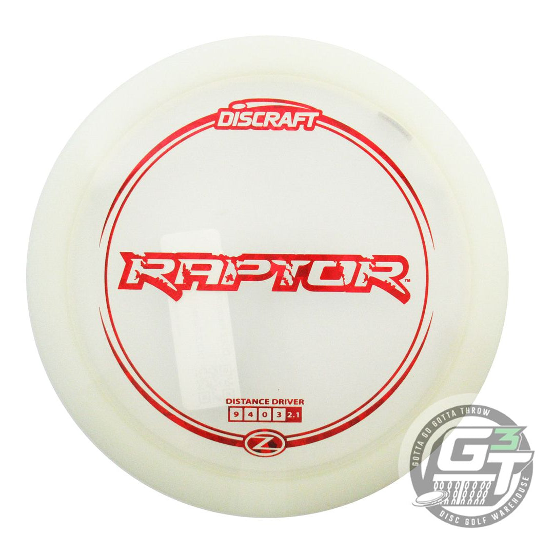 Discraft Elite Z Raptor Distance Driver Golf Disc (Individually Listed)