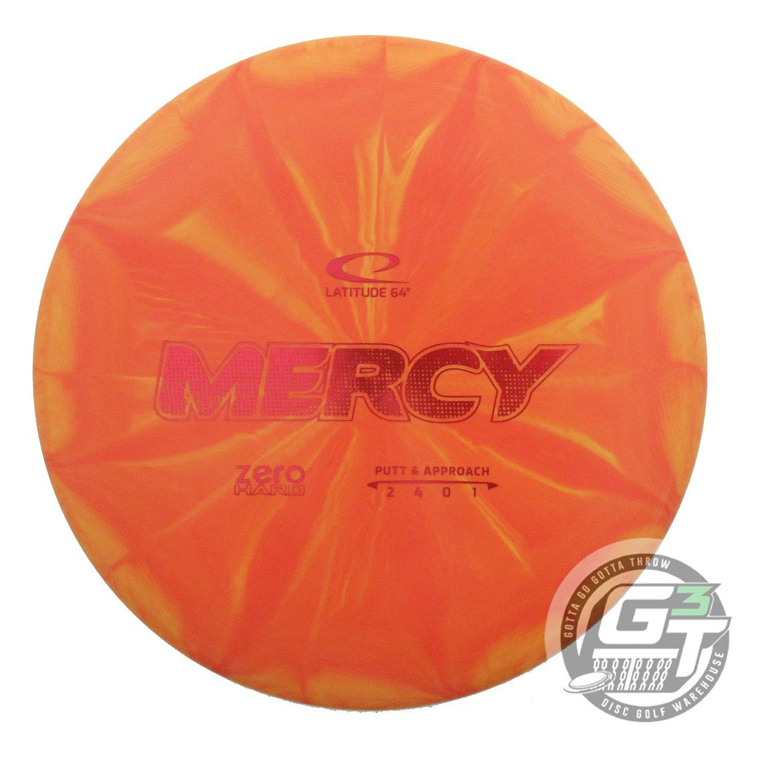 Latitude 64 Zero Hard Burst Mercy Putter Golf Disc (Individually Listed)