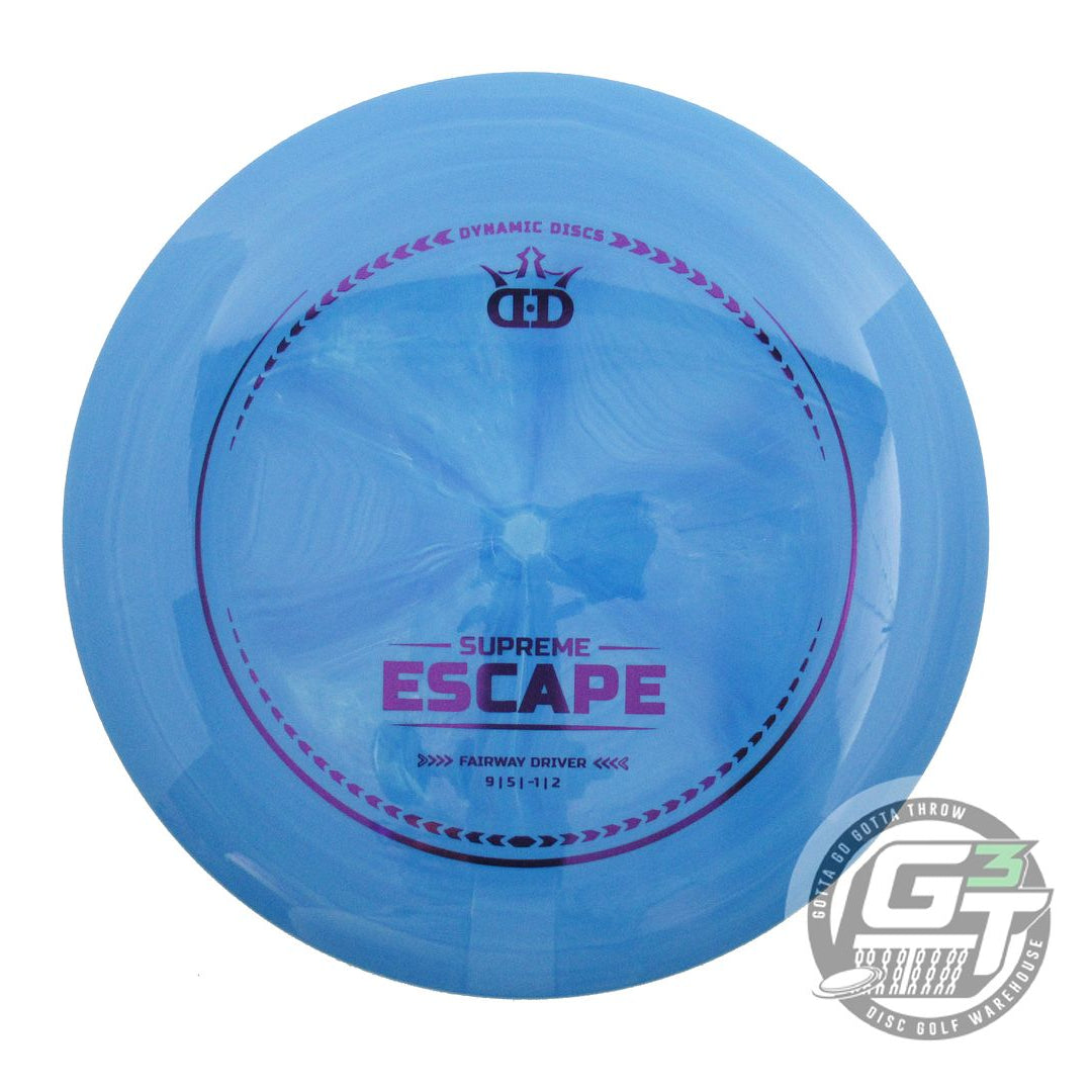 Dynamic Discs Supreme Escape Fairway Driver Golf Disc (Individually Listed)