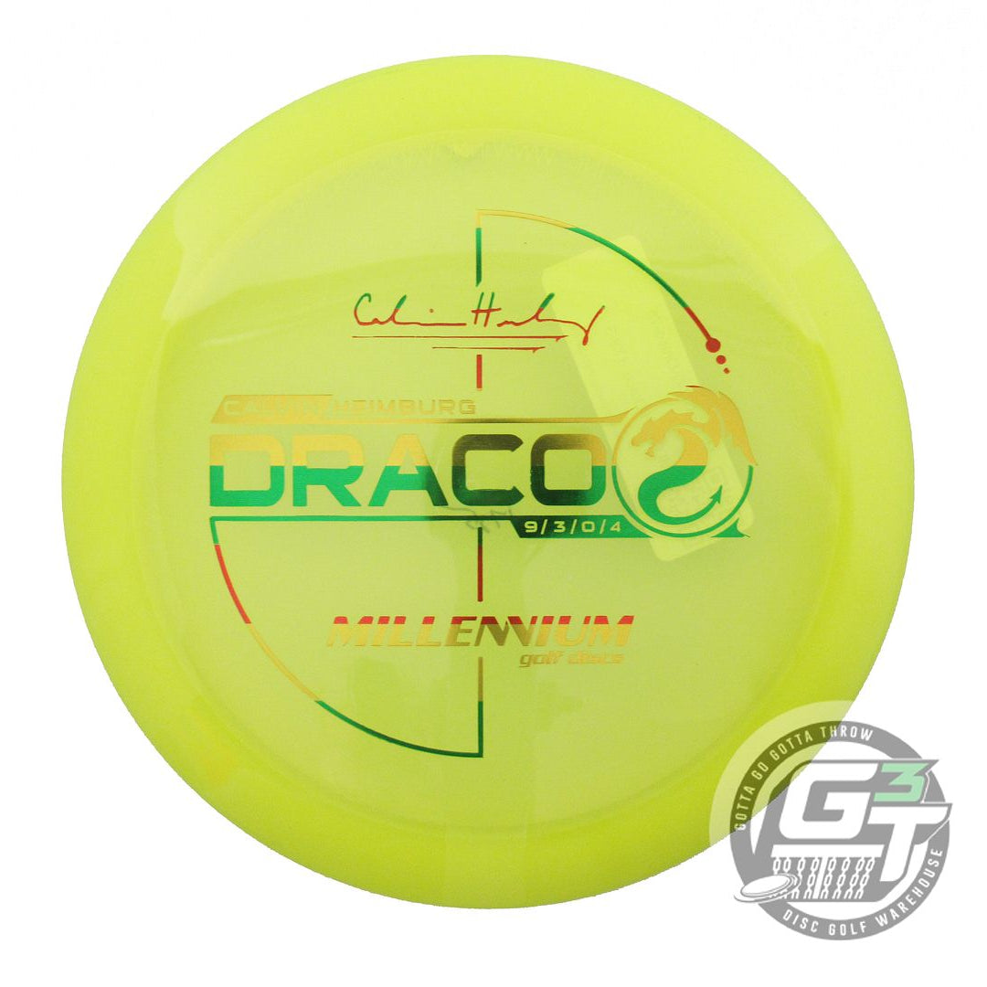 Millennium Calvin Heimburg Signature Flat Top Quantum Draco Distance Driver Golf Disc (Individually Listed)