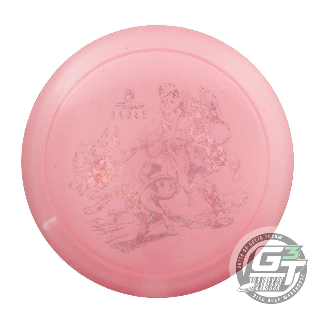 USED Discraft Big Z Hades 171g Pink Heart Foil Driver Golf Disc