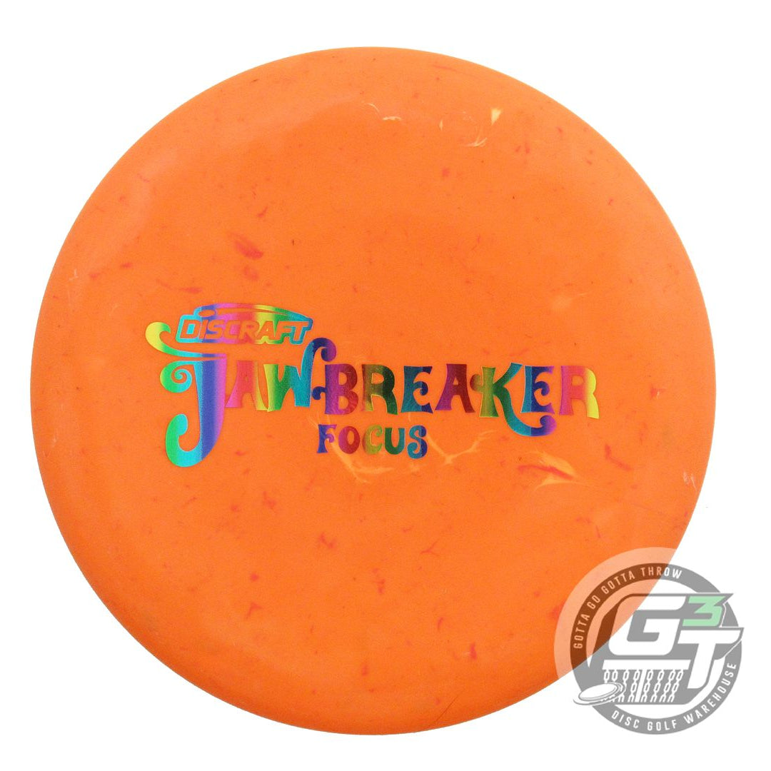 NOS Discraft Jawbreaker Focus 173g Orange PUDDLE TOP Putter Golf Disc