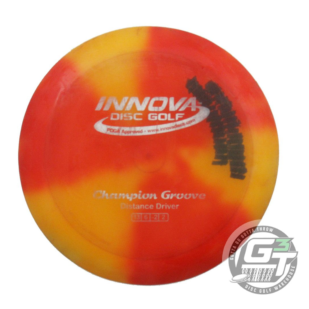 USED Innova I-DYE Champion Groove 174g Radioactive Burst Distance Driver Disc