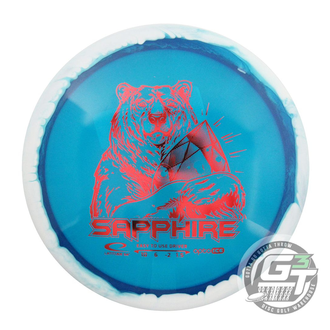 Latitude 64 Opto Ice Orbit Sapphire Distance Driver Golf Disc (Individually Listed)