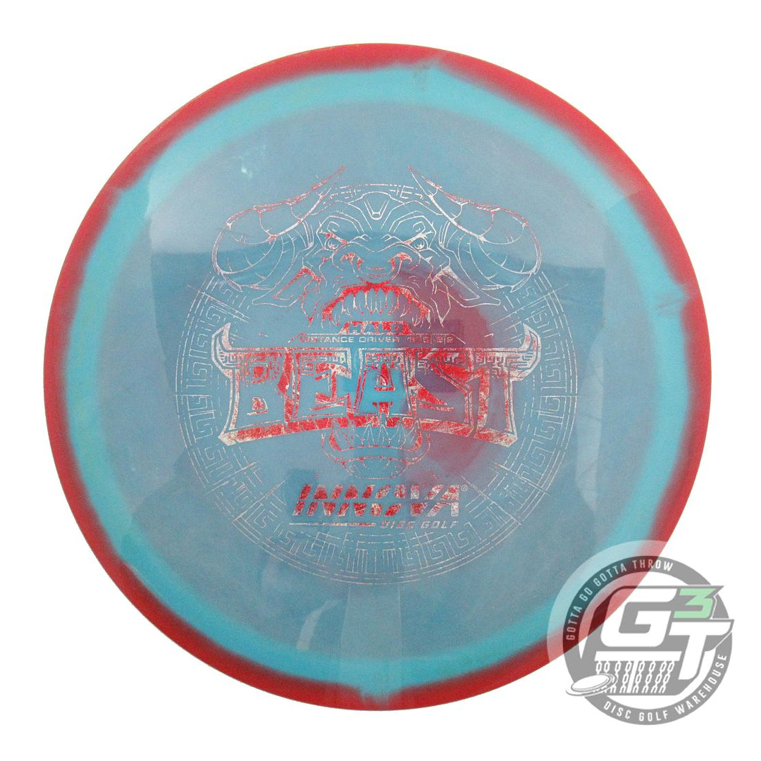 USED Innova Halo Star Beast 173g Red-Teal Distance Driver Golf Disc