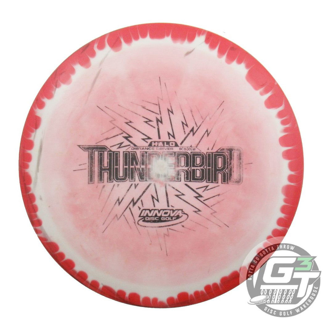 USED Innova Halo Star Thunderbird 174g Red-White Distance Driver Golf Disc