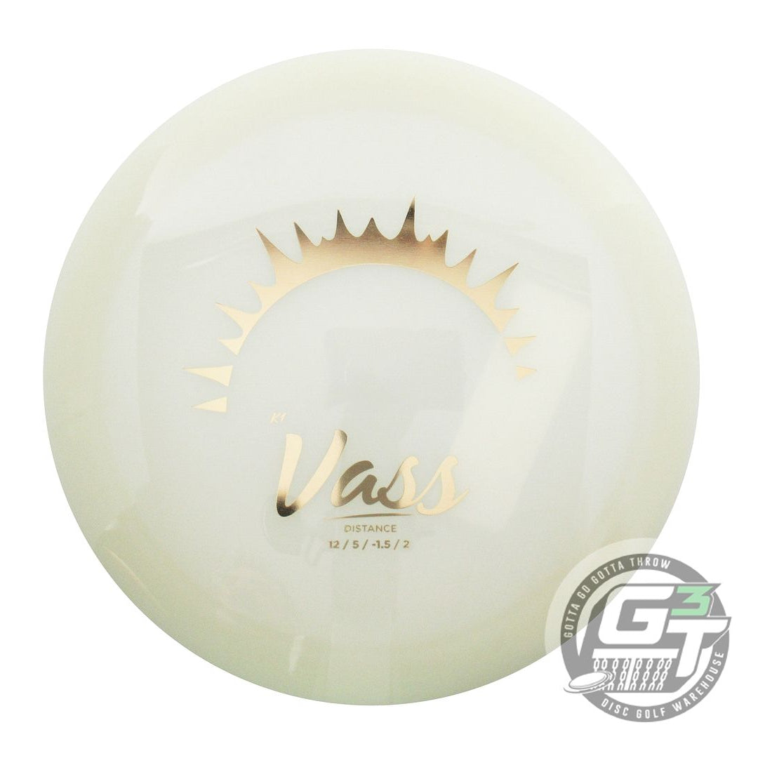 Kastaplast Glow K1 Vass Distance Driver Golf Disc (Individually Listed)