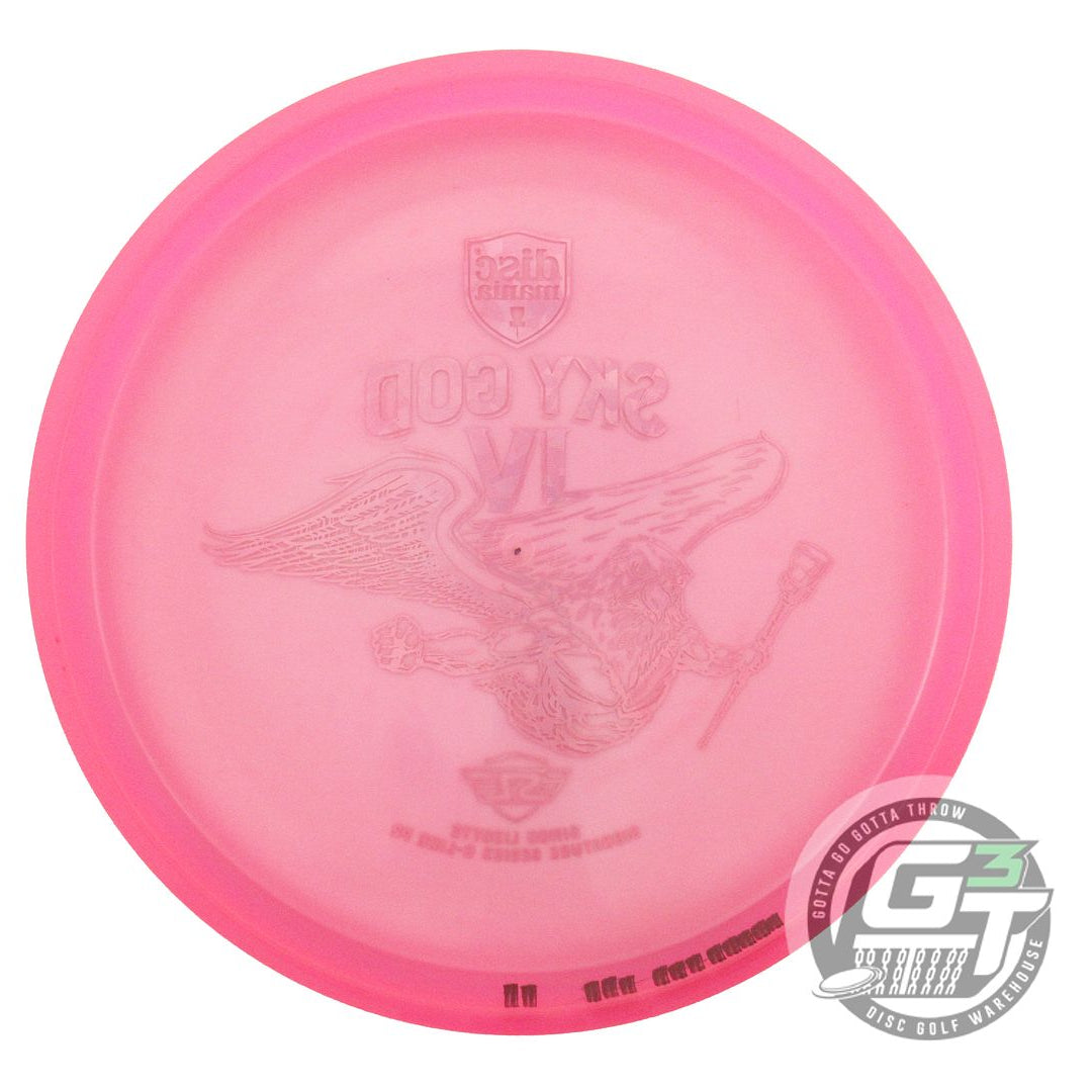 USED DiscMania SKY GOD 4 C-Line P2 174g Pink Red Shatter Foil Putter Golf Disc