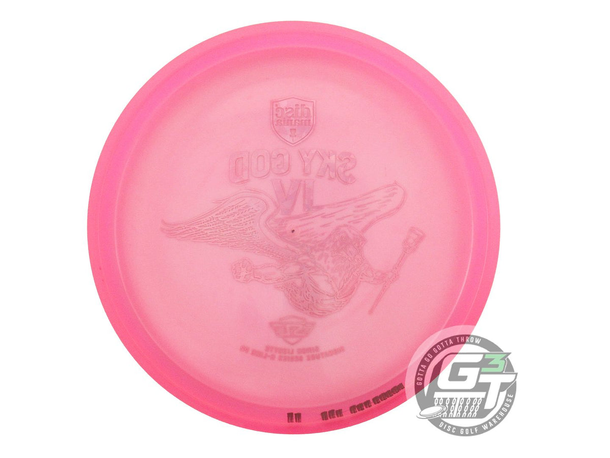 USED DiscMania SKY GOD 4 C-Line P2 174g Pink Red Shatter Foil Putter Golf Disc
