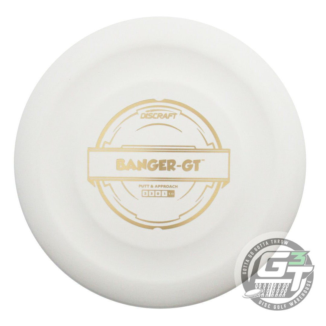 USED Discraft Putter Line Banger GT 174g White Gold Foil Putter Golf Disc