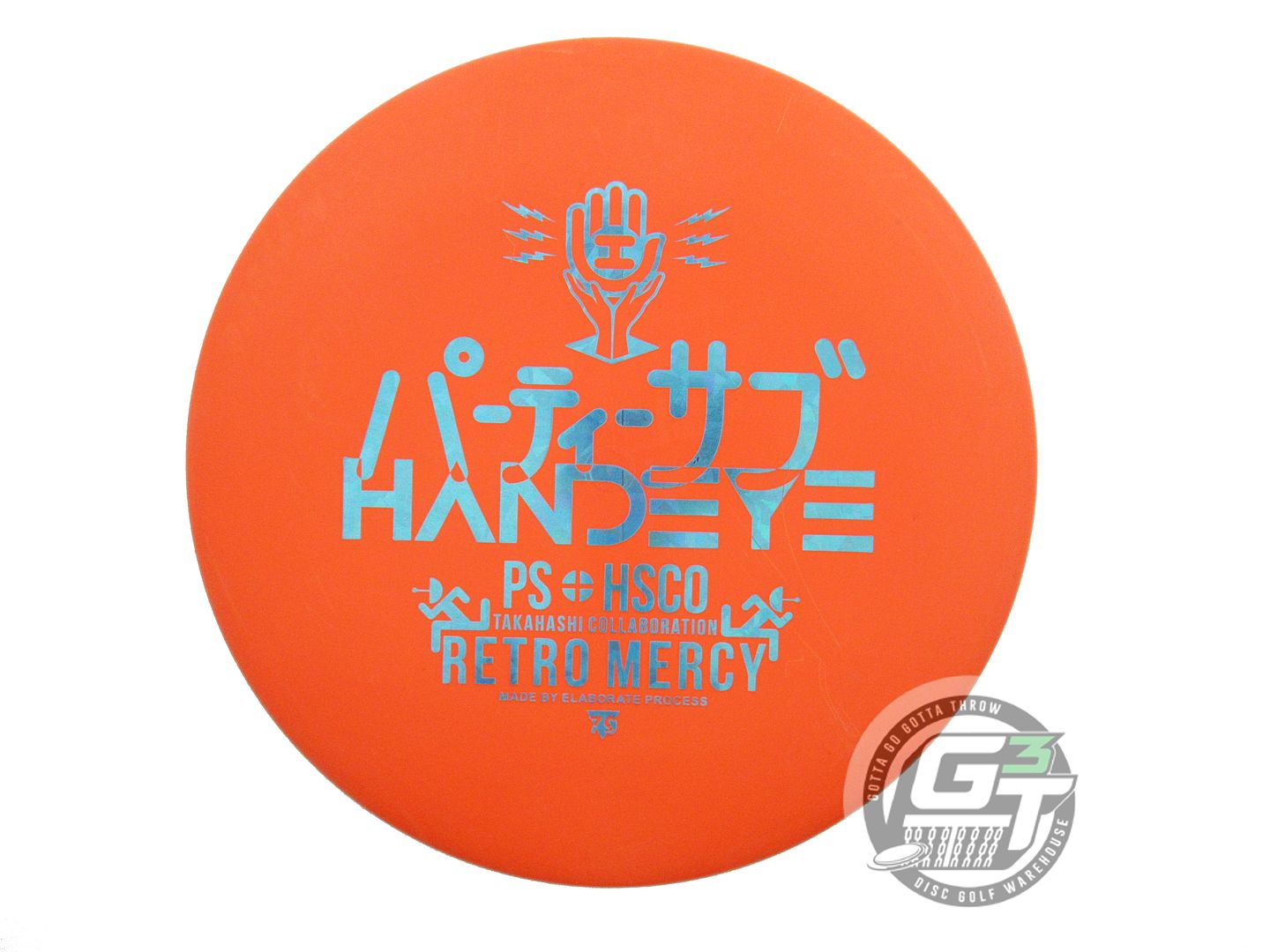 USED Latitude 64 HANDEYE Zero Hard Mercy 173g Orange Teal Shatter Putter Disc