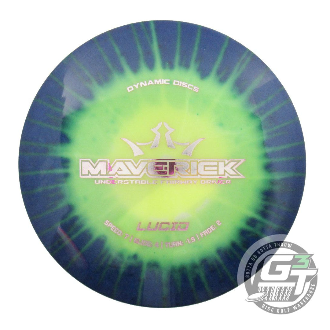 Dynamic Discs MyDye Lucid Maverick Fairway Driver Golf Disc (Individually Listed)